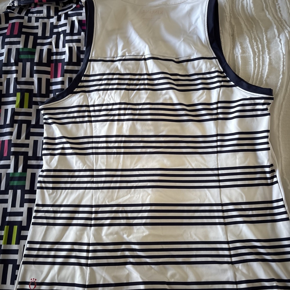 Kinona Golf Sleeveless 1/4 Zip Shirt Woman's Small NWOT Lot Of 2 - Picture 7 of 7